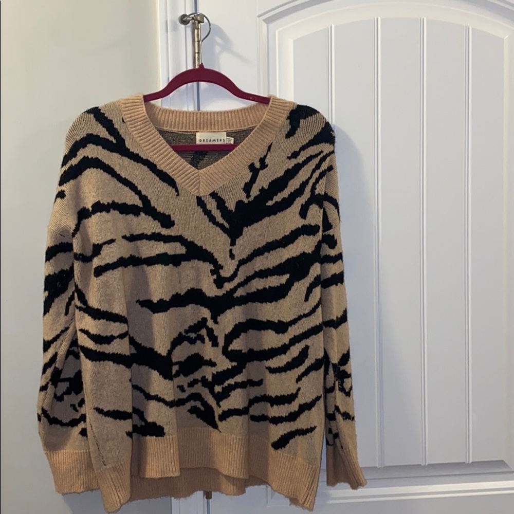 Soft and Comfy Animal Print Sweater